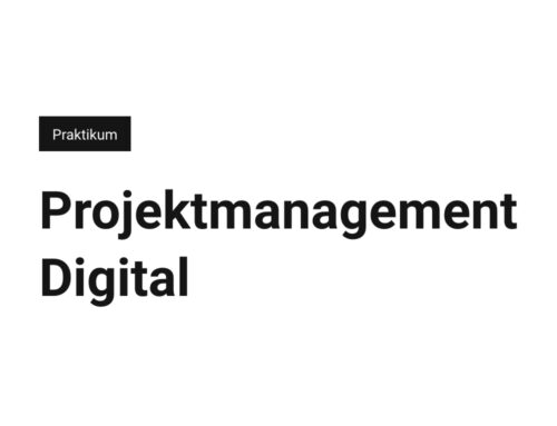 Praktikant*in Projektmanagement Digital